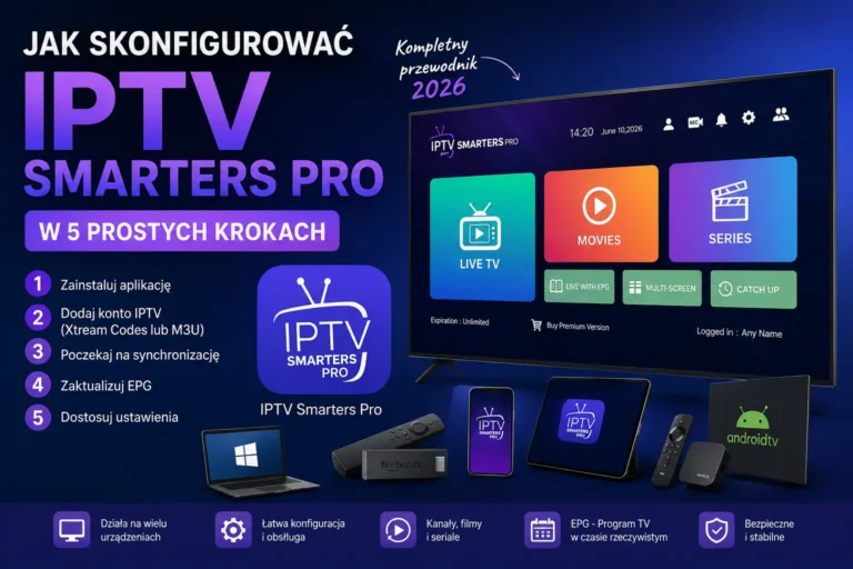Jak skonfigurować IPTV Smarters Pro w 5 krokach na Android TV, Fire TV Stick i Smart TV