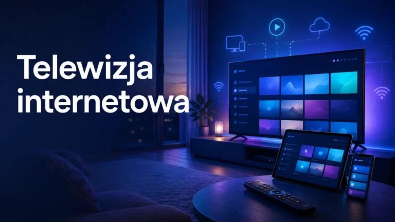 Telewizja internetowa na Smart TV, telefonie i tablecie z przewodnikiem po kanałach