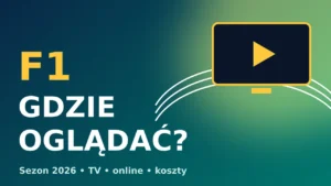 F1 gdzie oglądać – okładka poradnika