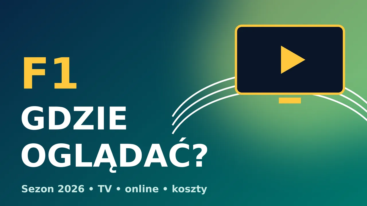 F1 gdzie oglądać – okładka poradnika